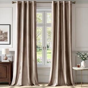 Luxiourusly Soft Velvet Curtains